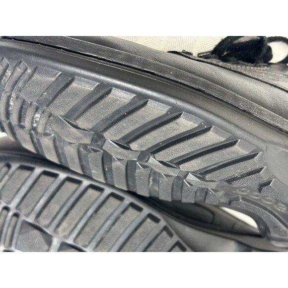 ECCO Black Leather Shoe Bicycle Toe Comfort Casual Shock Point Size 43/ US 9-9.5 main image 9
